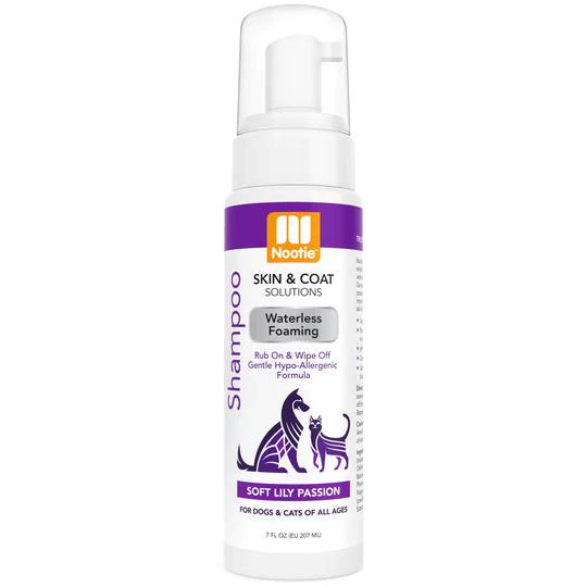 Nootie Waterless Foaming Shampoo, Soft Lily Passion, 7oz