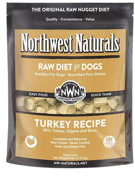 Northwest Naturals Frozen Nuggets Turkey