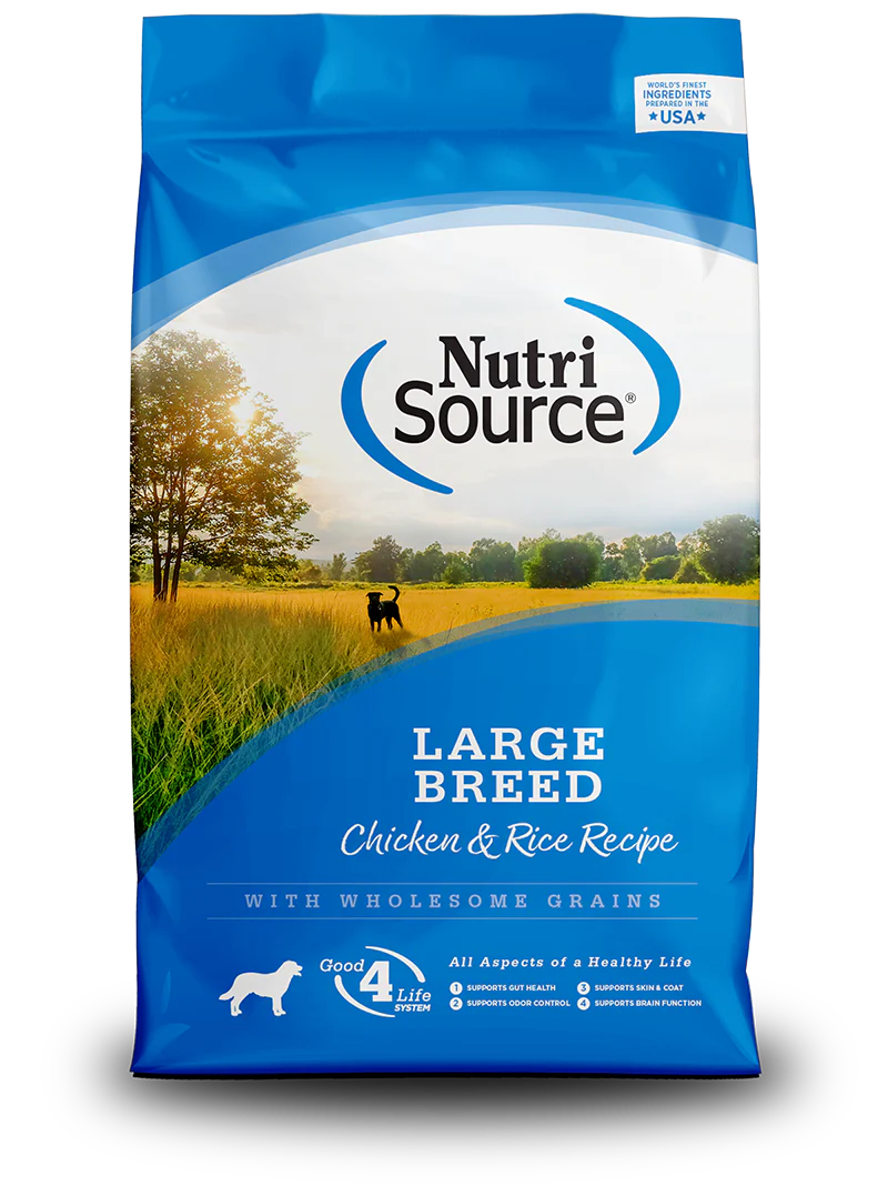 NutriSource Large Breed Adult Chicken and Rice