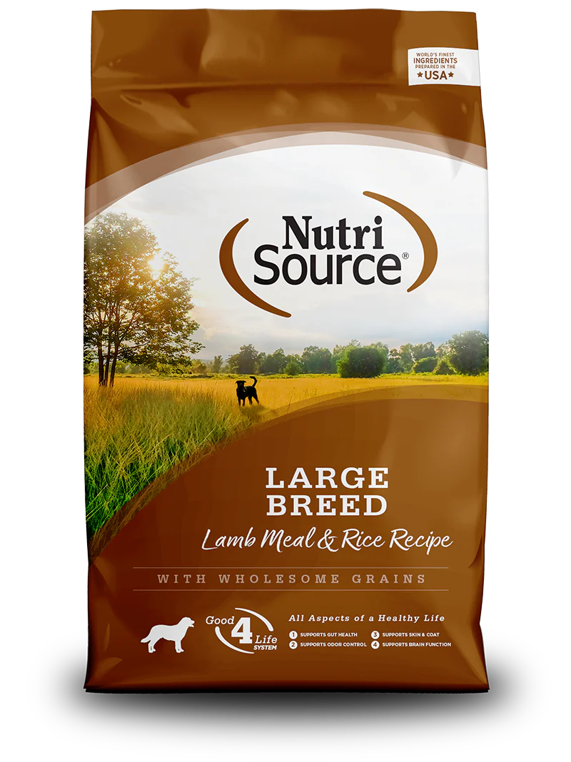NutriSource Large Breed Adult Lamb and Rice