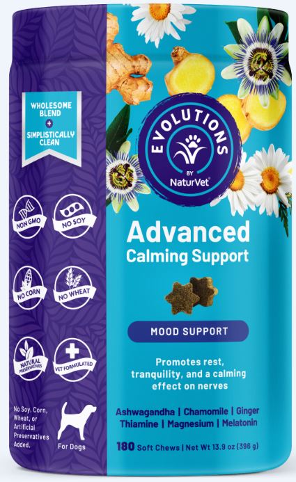 NaturVet Evolutions - Advanced Calming Support Soft Chews for Dogs - Image 2