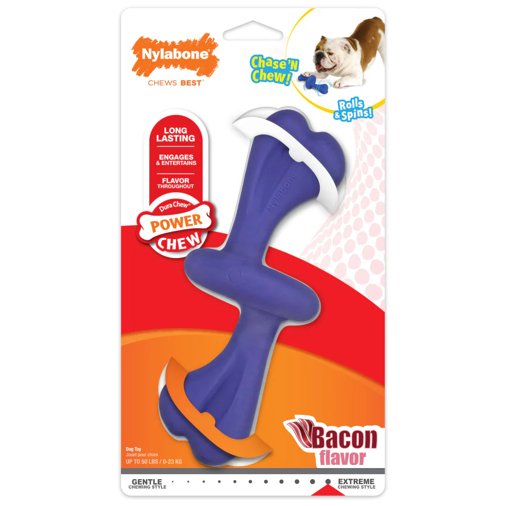 Nylabone Power Chew Rolling Chase N Chew Toy, Large/Giant - Image 2