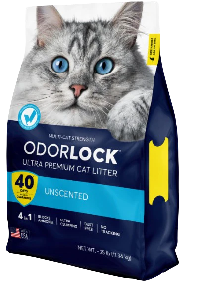 OdorLock® Unscented Ultra Premium Clay Litter