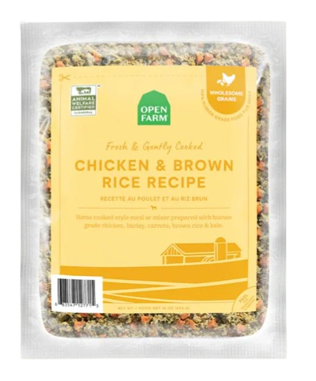 Open Farm Harvest Chicken & Brown Rice Gently Cooked Recipe