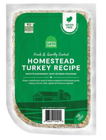 Open Farm Homestead Turkey Gently Cooked Recipe