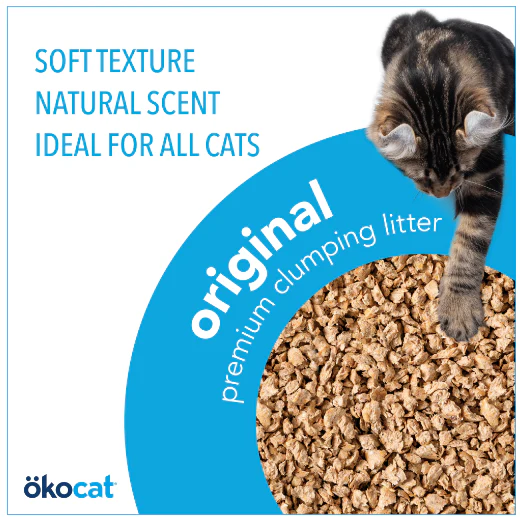 ökocat® Original Premium Clumping Wood Cat Litter - Image 2