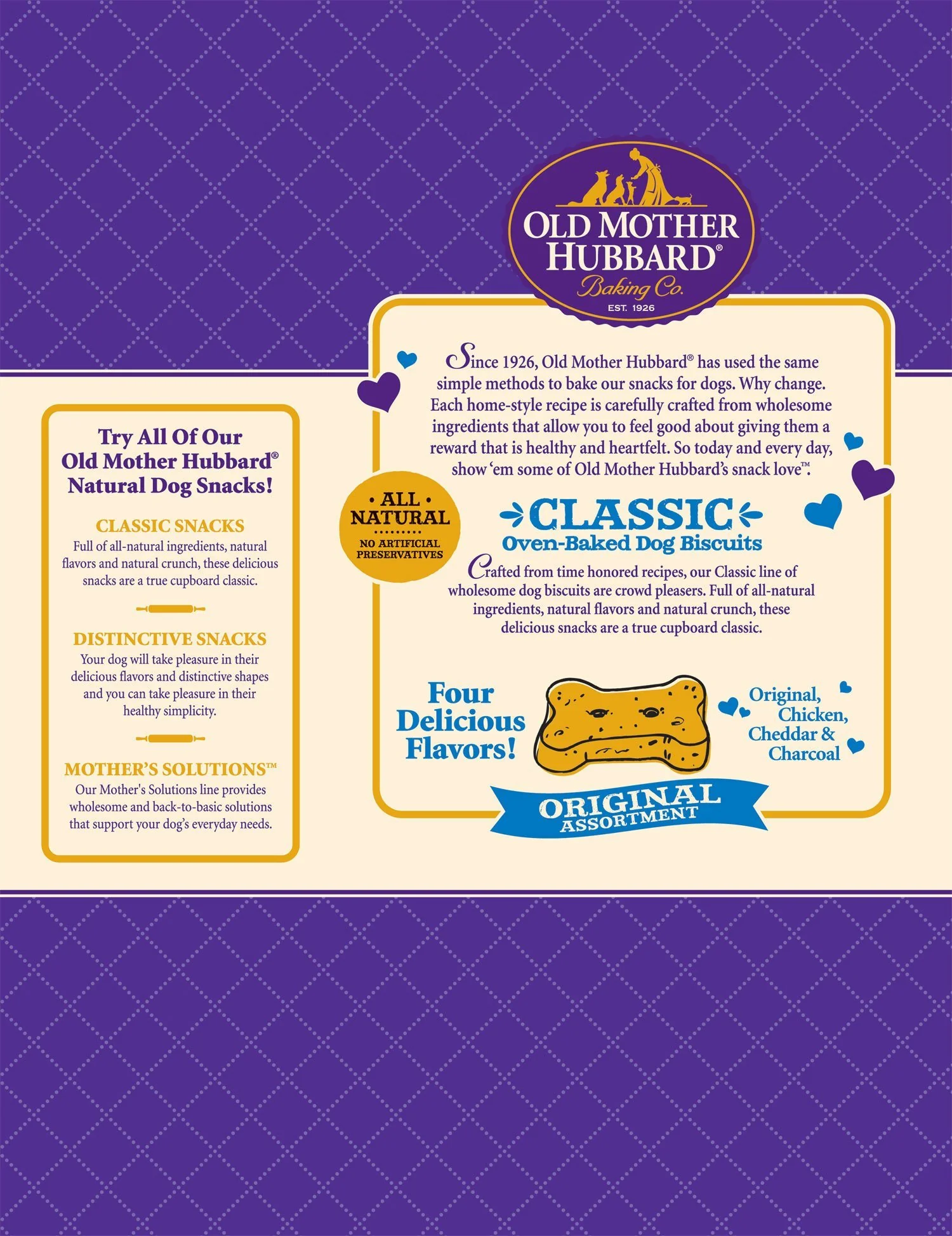 Old Mother Hubbard Crunchy Classic Natural Original Assortment Small Biscuits Dog Treats - Image 2