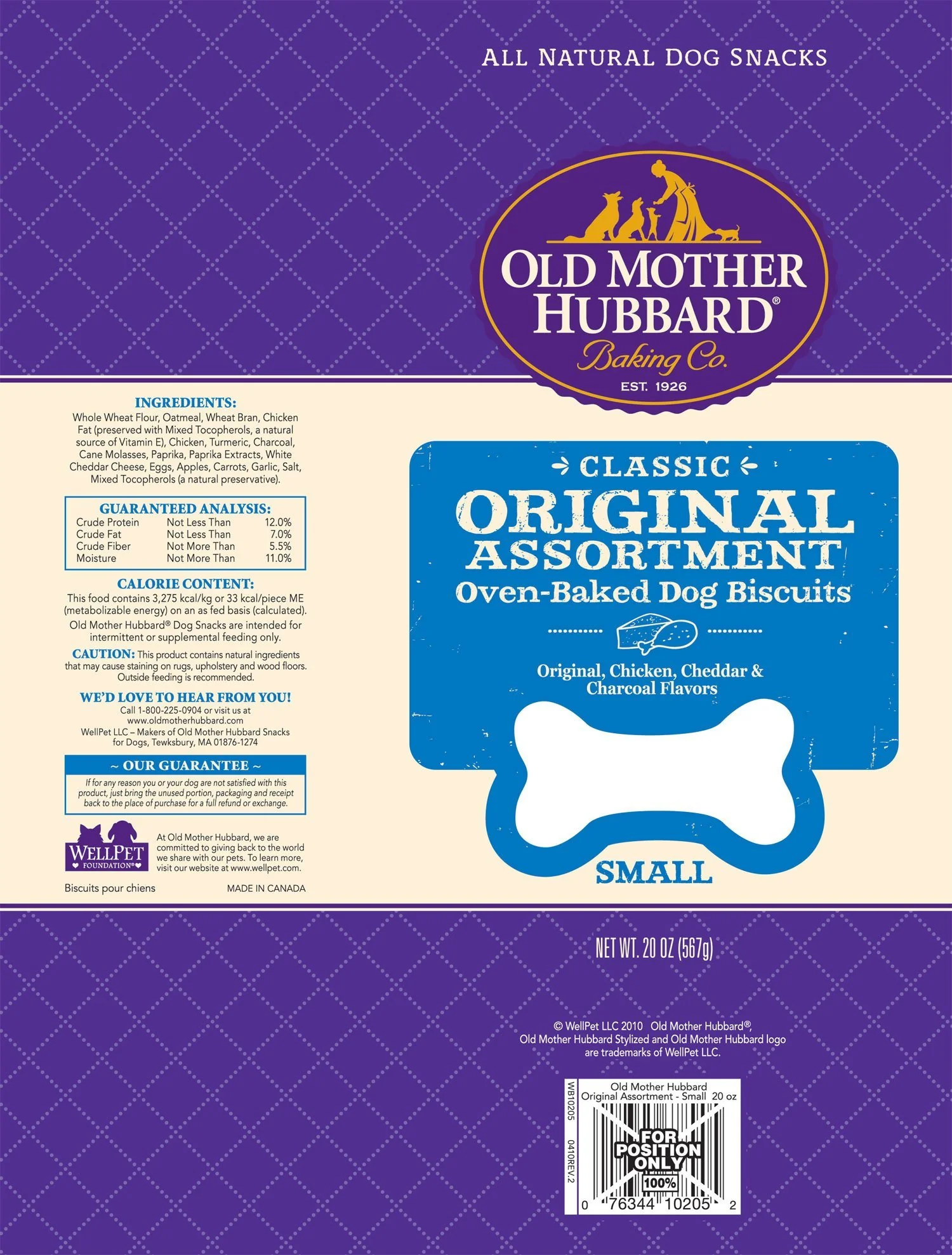 Old Mother Hubbard Crunchy Classic Natural Original Assortment Small Biscuits Dog Treats - Image 3