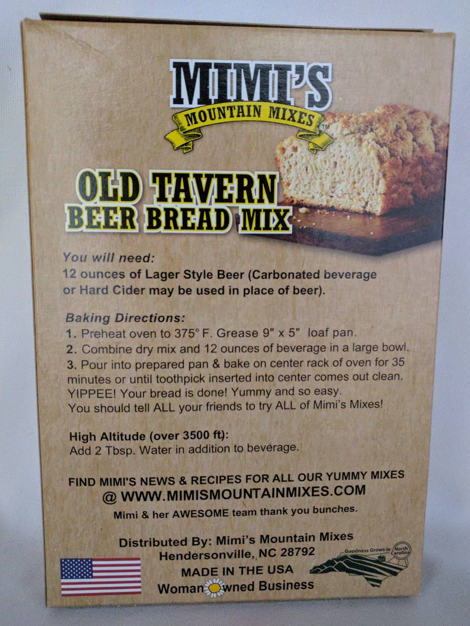 OLD TAVERN BEER BREAD MIX - Image 5