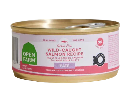 Open Farm Wild-Caught Salmon Pâté Canned Cat Food