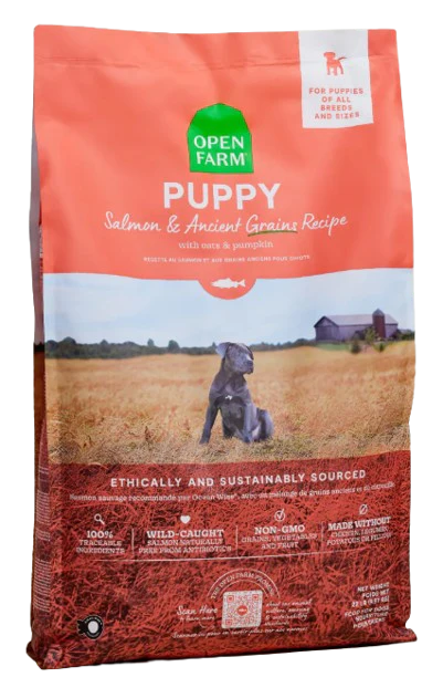 Open Farm Salmon & Ancient Grains Puppy Kibble