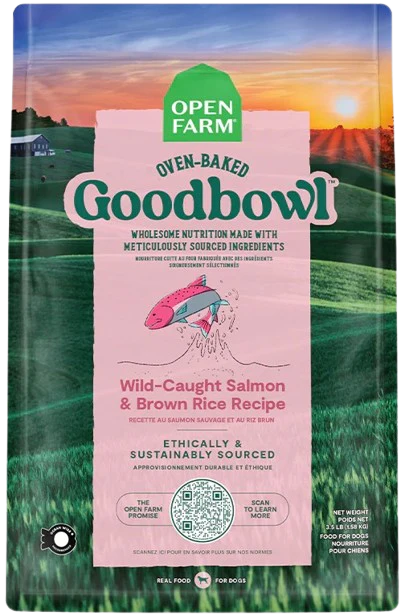 Open Farm Goodbowl™ Wild-Caught Salmon & Brown Rice Recipe for Dogs