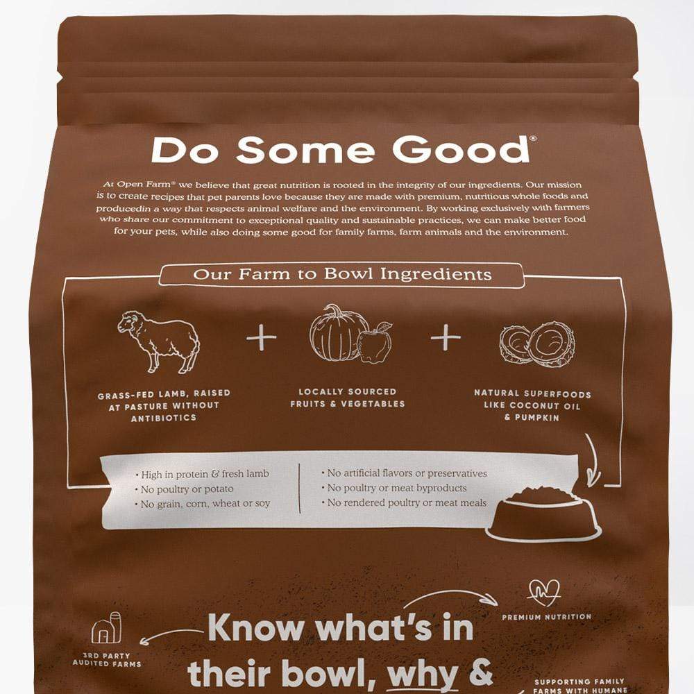 Open Farm Pasture-Raised Lamb Grain Free Dry Dog Food - Image 4