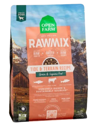 Open Farm RawMix Tide & Terrain Grain-Free Dog Kibble
