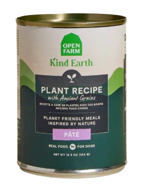 Open Farm Kind Earth Plant Pâté with Ancient Grains Canned Dog Food, 12.5oz