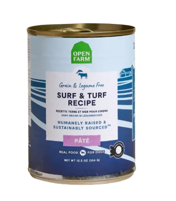 Open Farm Surf & Turf Pâté Canned Dog Food, 12.5oz
