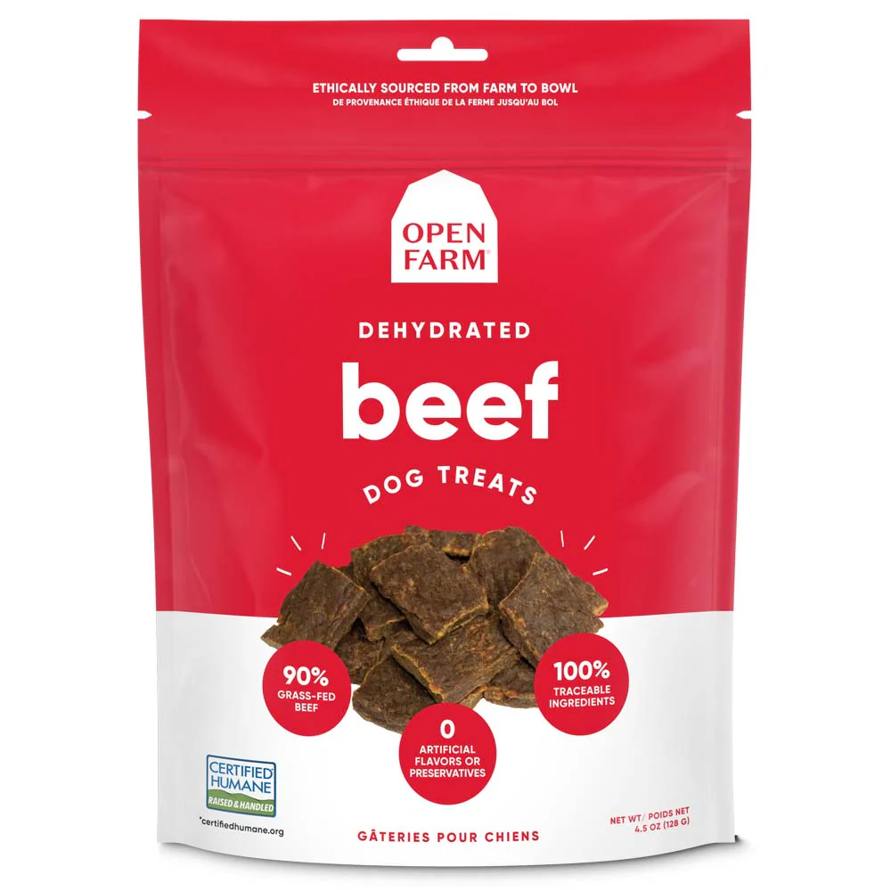 Open Farm Dehydrated Beef Treat