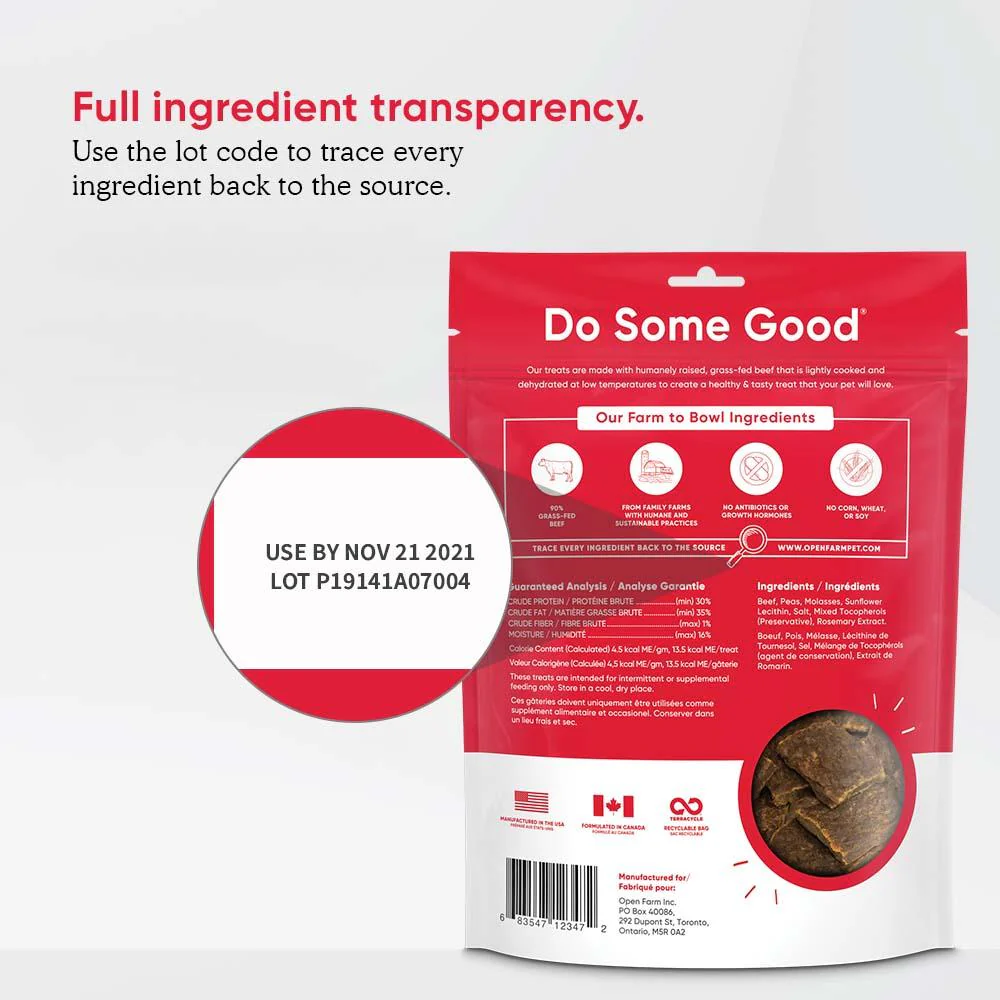 Open Farm Dehydrated Beef Treat - Image 4