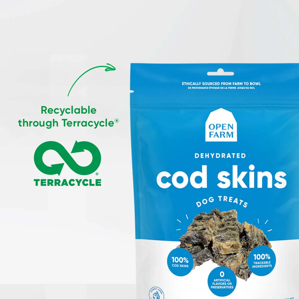 Open Farm Dehydrated Cod Skins Treat - Image 4