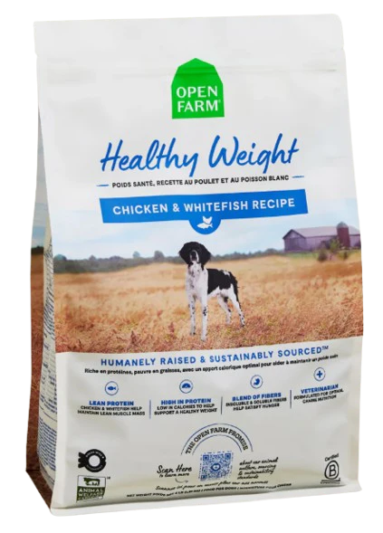 Open Farm Chicken & Whitefish Healthy Weight Dog Kibble