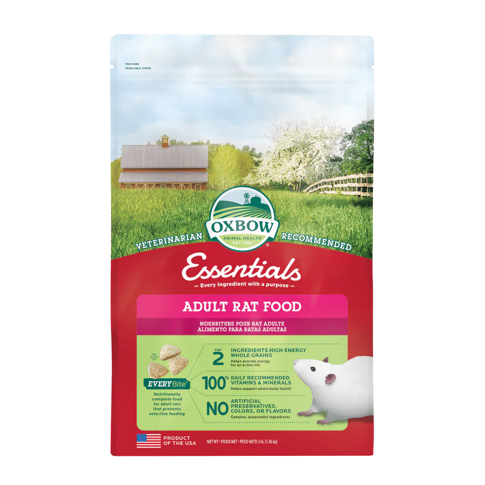 Oxbow Essentials Adult Rat, 20 Lbs