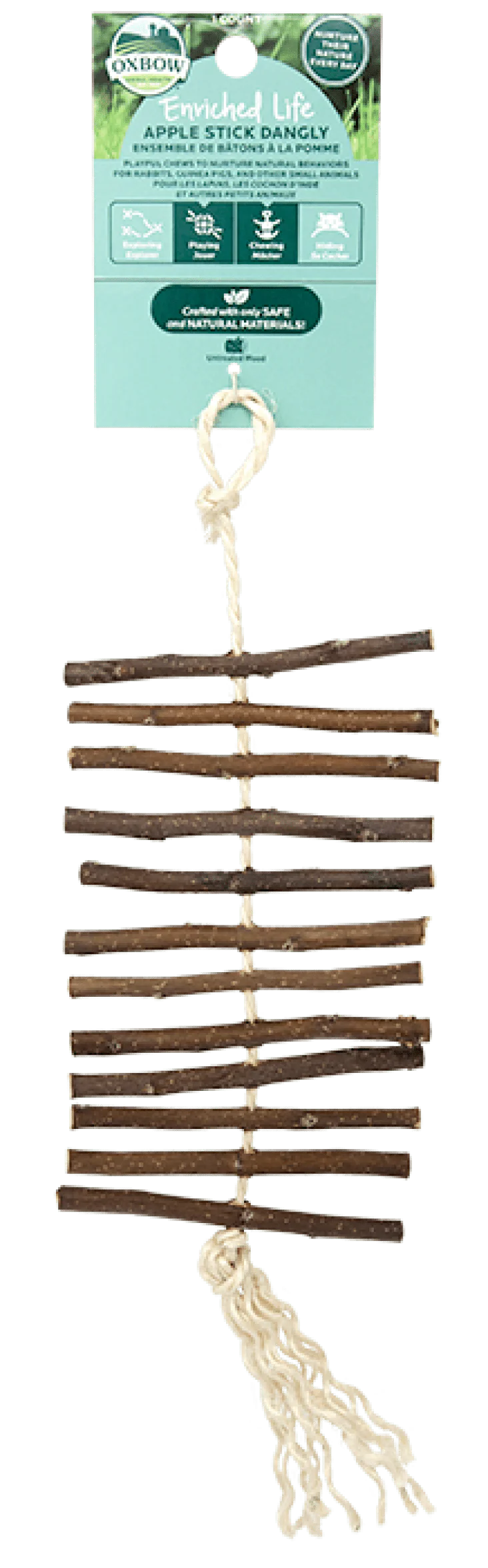 Oxbow Enriched Life - Apple Stick Dangly