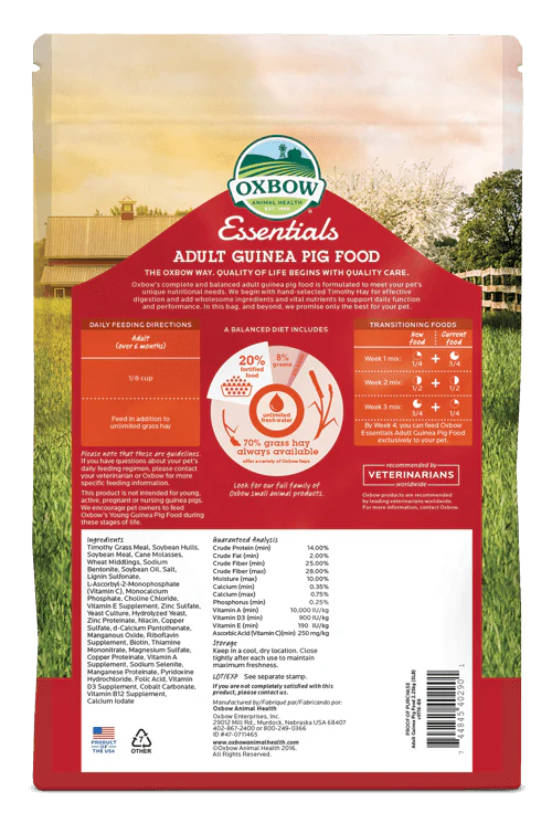 Oxbow Essentials - Adult Guinea Pig Food - Image 2