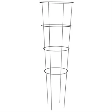 Galvanized Tomato Cage - 4 Rings, 4 Legs