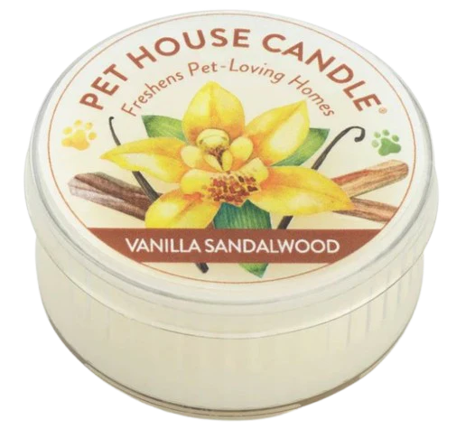 Pet House Candles Vanilla Sandalwood Mini Candle 1.5oz