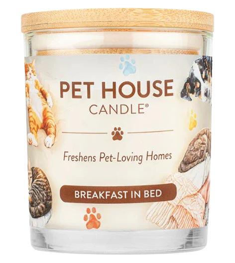 Pet House Candles Breakfast In Bed, 9oz