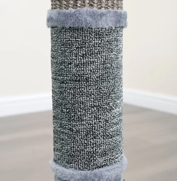 Urbane Grey Multi-Activity 24.5" Scratching Post - Image 4