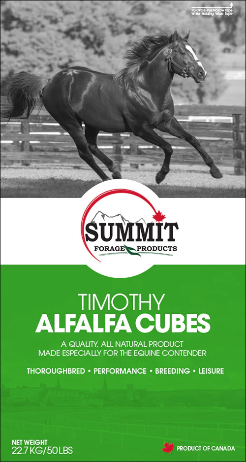 Poulin Grain Alfalfa/Timothy Cubes 50 LBS