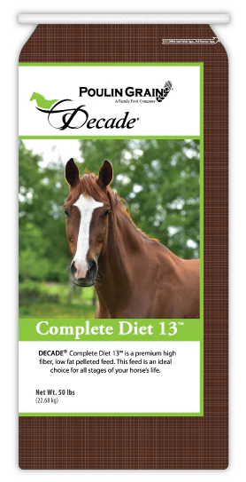 Poulin Grain Decade Complete Diet 13% Pellet