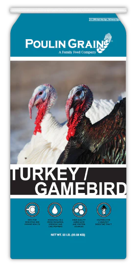 Poulin Grain Turkey/Gamebird Starter Crumbles