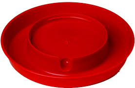 Poultry Plastic Water Base (Base only) - 1 gallon