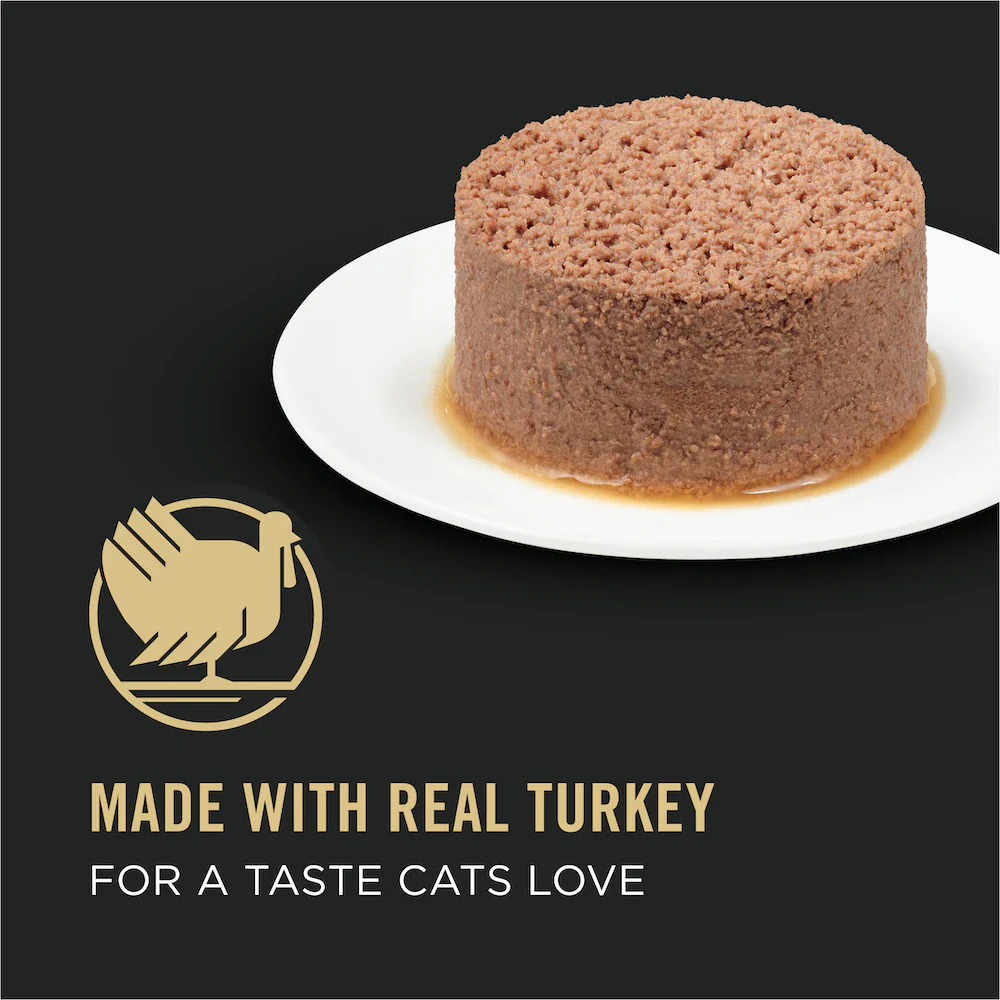 Purina Pro Plan Urinary Tract Health Formula Turkey & Giblets Entrée Wet Cat Food, 3oz - Image 7