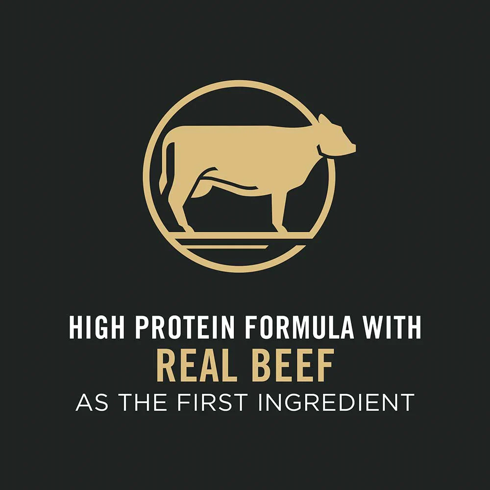 Purina Pro Plan Small Breed Shredded Blend Beef & Rice Dog Food, 6lb - Image 3