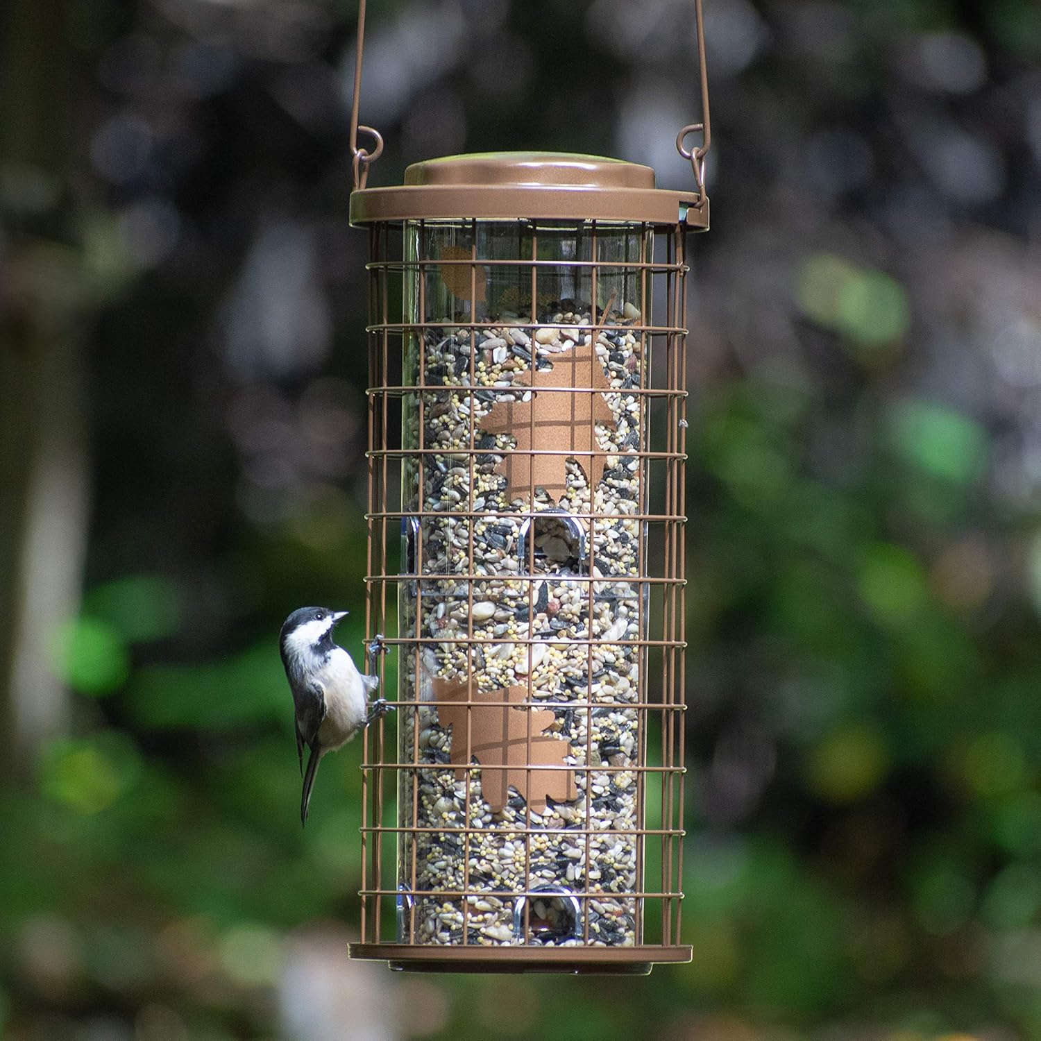 Squirrel Stumper Bird Feeder, Copper - Image 2