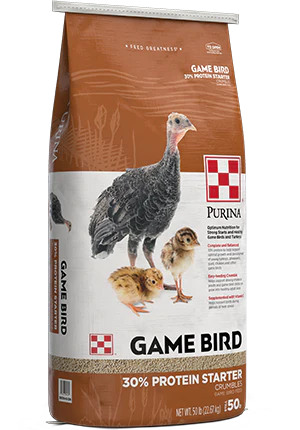Purina® Startena Game Bird and Turkey Feed Starter/Grower Crumble