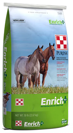 Purina® Enrich Plus® Ration Balancing Horse Feed