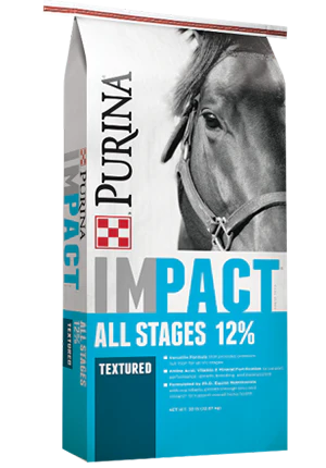 Purina® Impact® All Stages 12% Textured Horse Feed