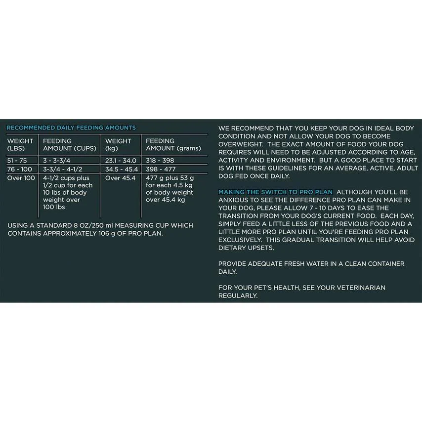 Purina Pro Plan Focus Adult Large Breed Formula Dry Dog Food - Image 6