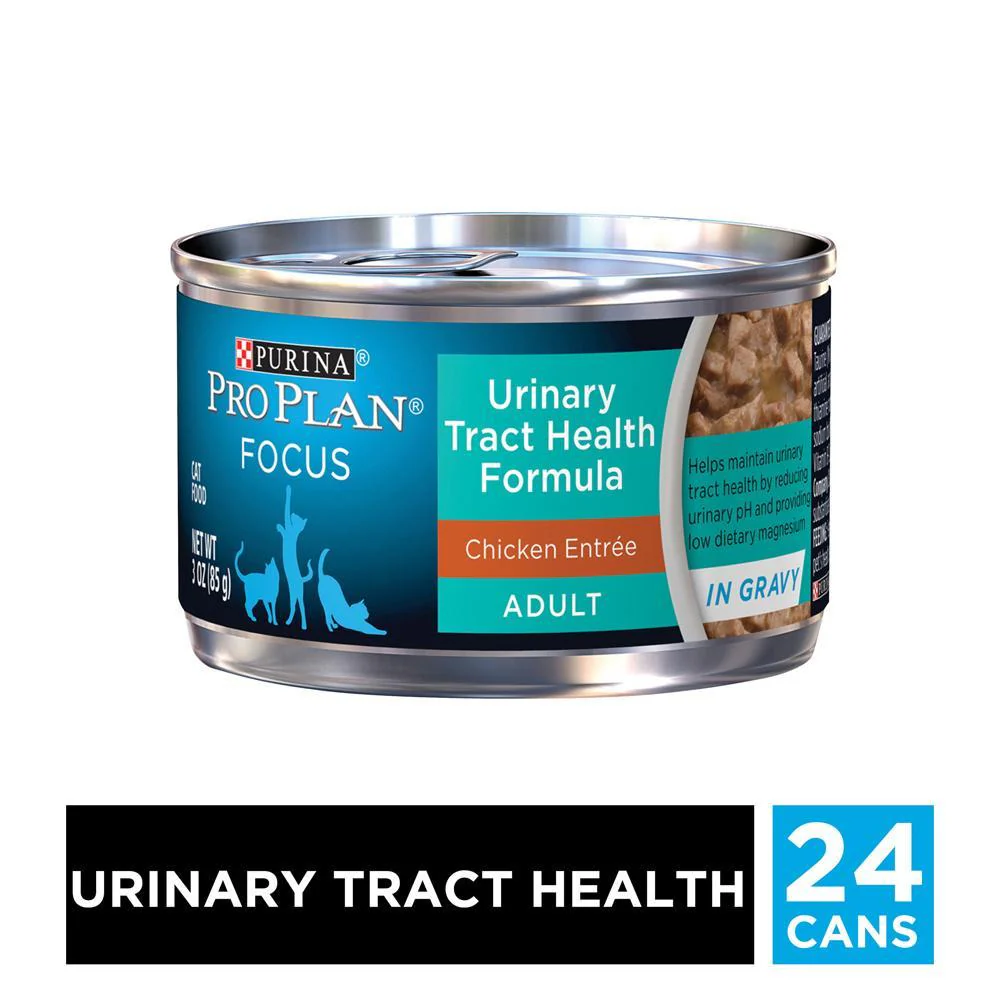 Purina Pro Plan Focus Adult Urinary Tract Health Chicken Entree Canned Cat Food - Image 5