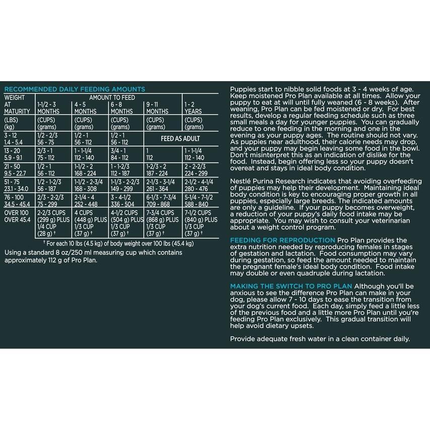 Purina Pro Plan Focus Puppy Lamb & Rice Formula Dry Dog Food - Image 3