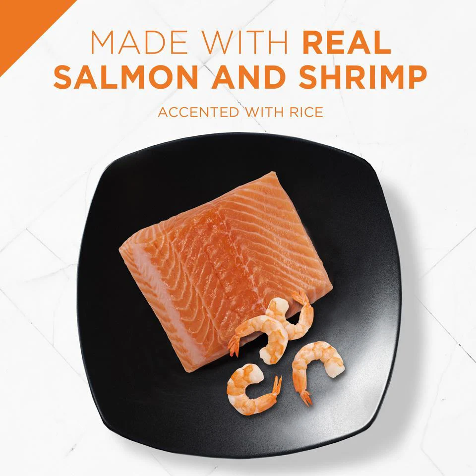 Purina Pro Plan Savor Adult Salmon, Shrimp & Rice in Sauce Entree Canned Cat Food - Image 4
