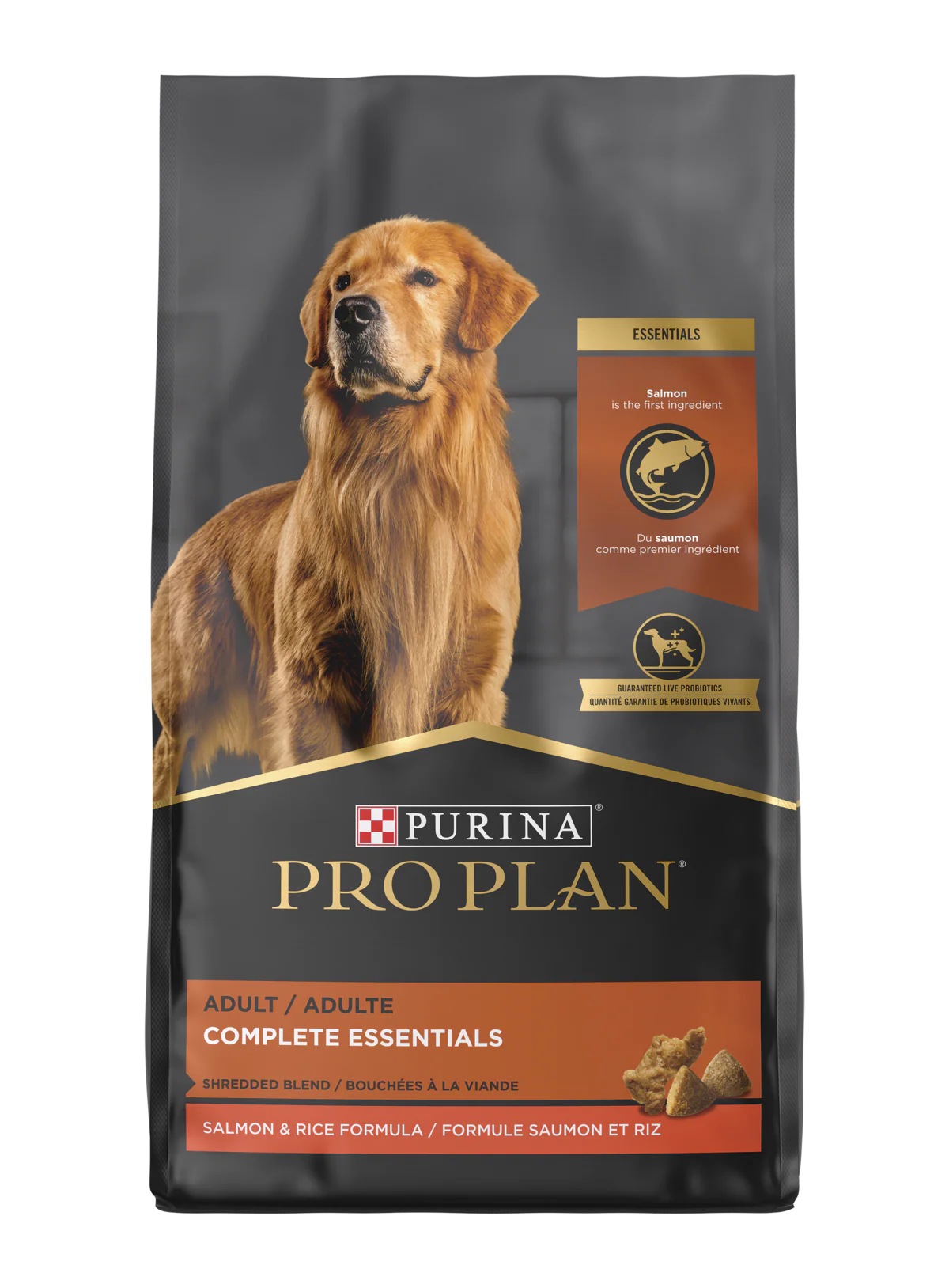 Purina Pro Plan Adult Shredded Blend Salmon & Rice Formula Dry Dog Food