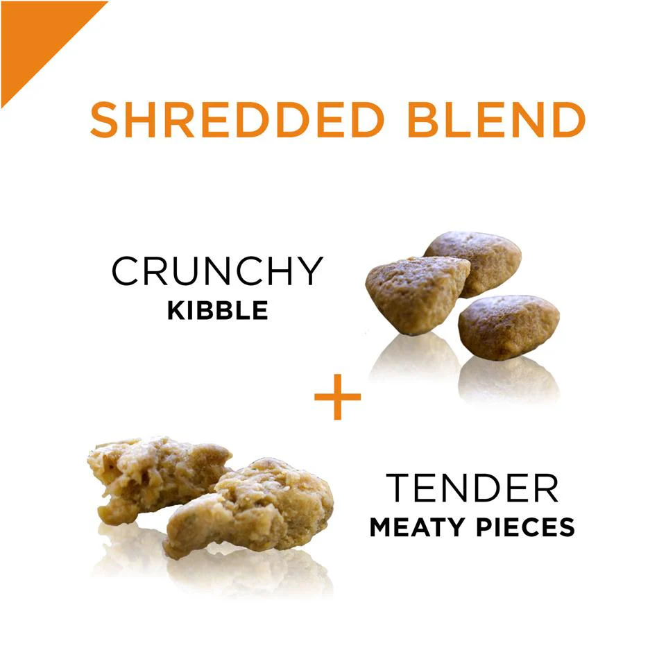 Purina Pro Plan Adult Shredded Blend Salmon & Rice Formula Dry Dog Food - Image 2