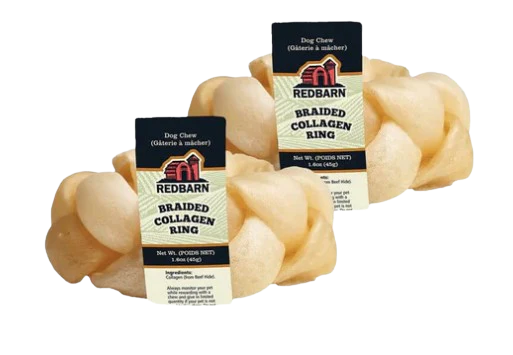 Redbarn Collagen Braided Ring, Single
