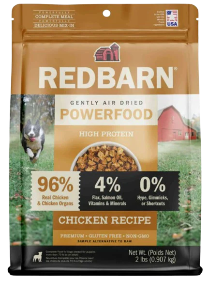 Redbarn Air Dried Powerfood Chicken Recipe Dog Food