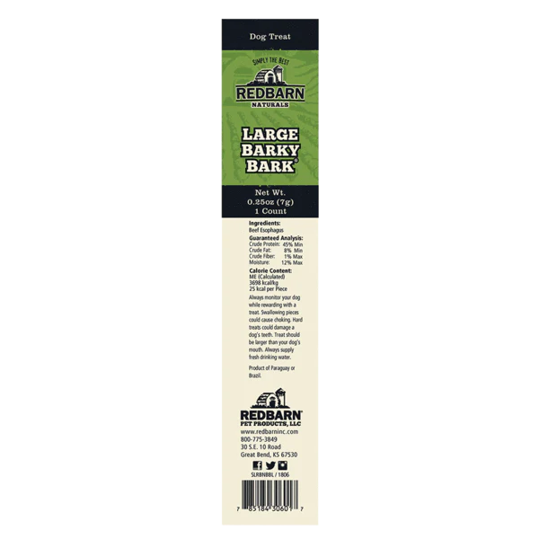 Redbarn Naturals Barky Bark Jerky, Large, 10", single - Image 3